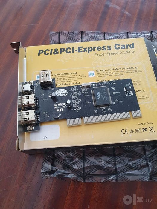 Firewire PCI-E IEEE 1394 (FireWire)