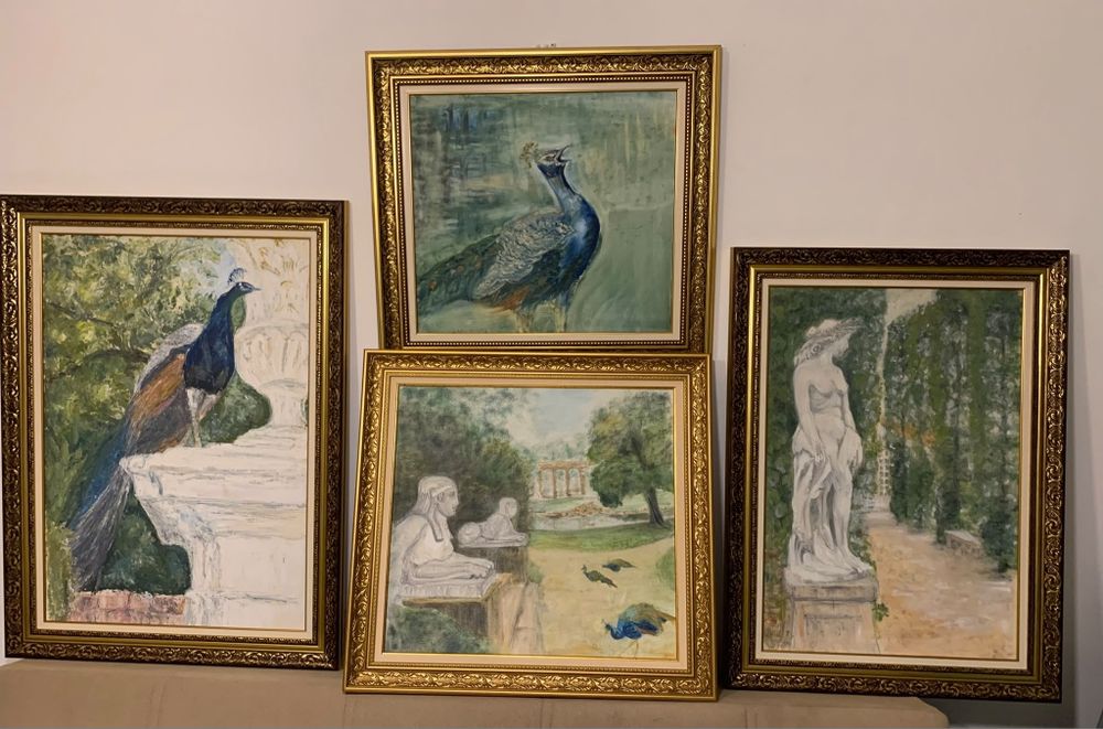 Exclusiviste, Artă consacrată - Ansamblu 4 picturi