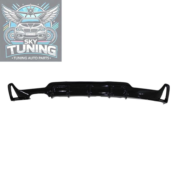 Дифузьор / добавка за задна броня за БМВ Ф32-Ф36 / BMW F32-F36 ляв 4