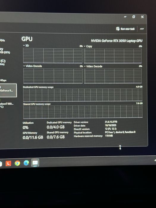 Laptop Gaming Lenovo Ideapad – RTX 3050 • Ryzen 5 6600H• 16GB RAM DDR5