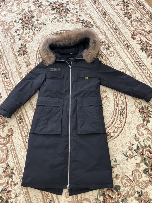 Куртка зимняя с натуральной опушкой