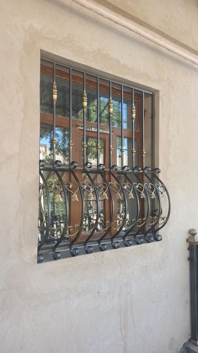 Темир даруаза есик рещотка огрождение лестница перила навес