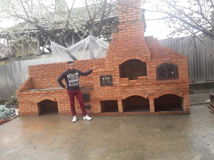 Barbeque din caramida