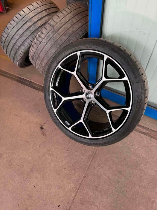 Audi 5x112 22ки с гуми