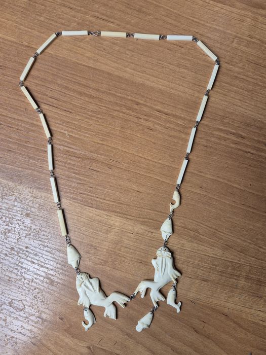 Поделки из моржовой кости СССР.