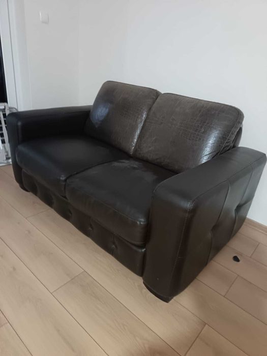 Set canapele+fotoliu din piee