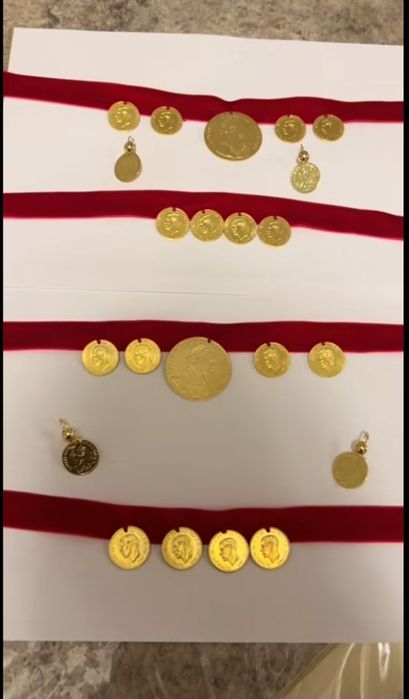 Vand monede placate cu aur de 24k Frank Iosif 4 ducat 1915 1la1