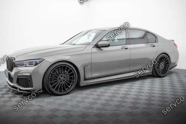Praguri compatibile cu Bmw Seria 7 G11 M-Pack Facelift 2019-2022 v5 - Maxton Design