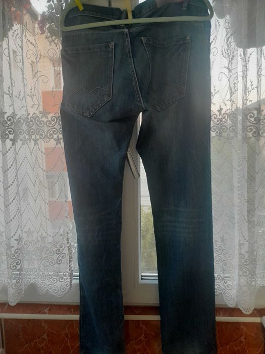 blugi barbati albastru