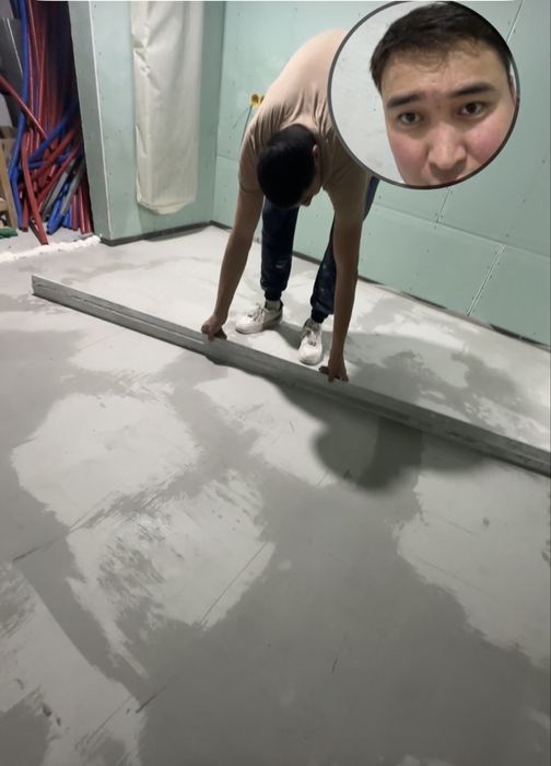 Наливной пол под ключ.