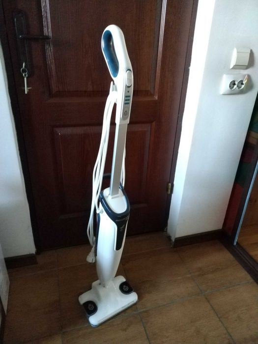 Mop cu abur Rowenta RY6597WH Steam Power, 1200 W, 0.6 l, filtru anticalcar, 3 setari ale aburului, alb