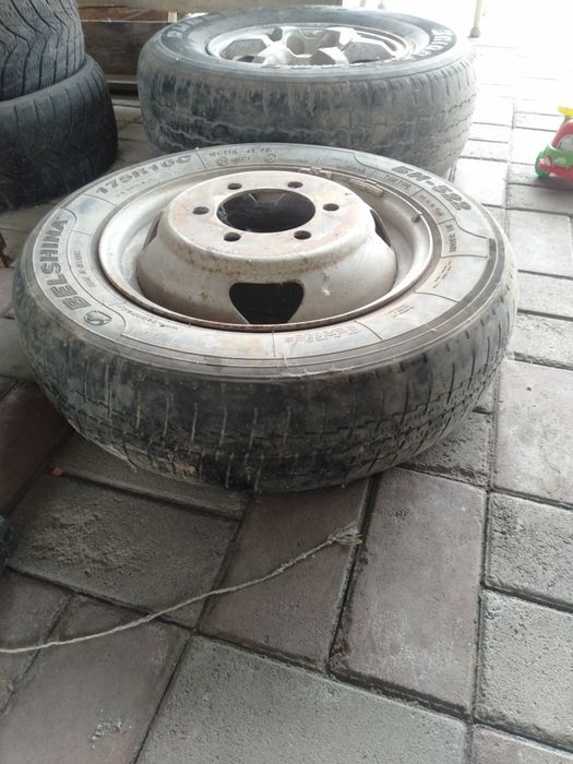 Запасное колеса на газель