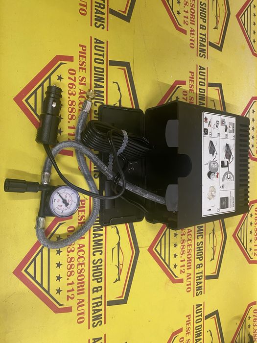 Compresor auto umflat roti original Mercedes 12 V 240W Made in GERMANY