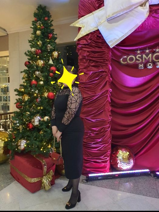 Продам красивое чёрное платье