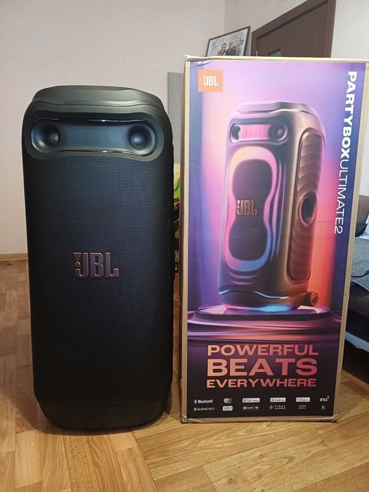 Аудио система JBL - PartyBox Ultimate 2, 1500W