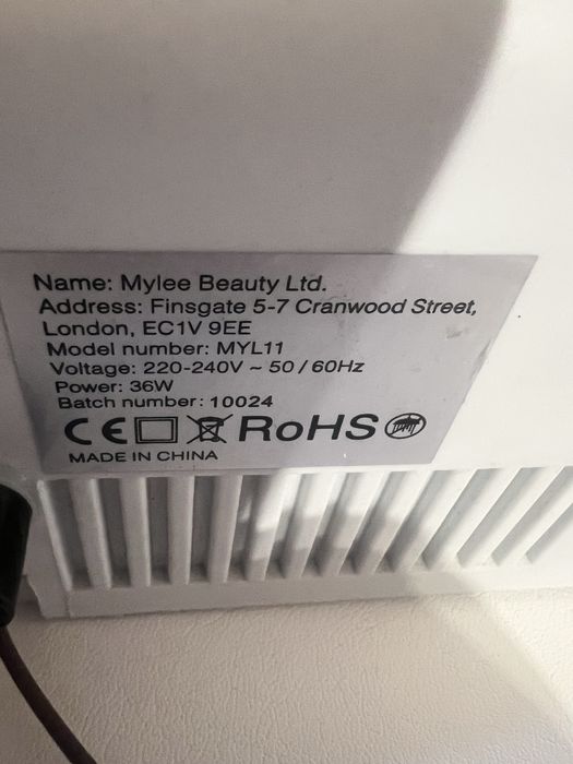 UV Лампа за маникюр и педикюр Mylee 36W (Модел MYL11) – Професионално качество