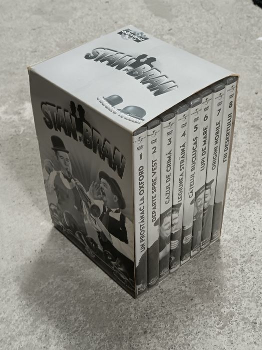 Colecția Charlie Chaplin Dilema Veche+Colecție Stan și Bran