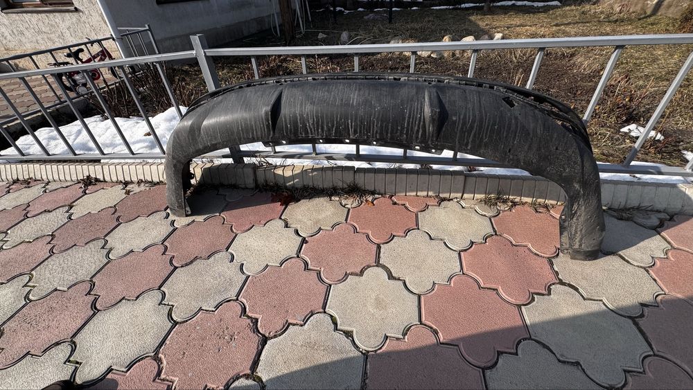 Задний бампер на Hyundai Tucson (оригинал)