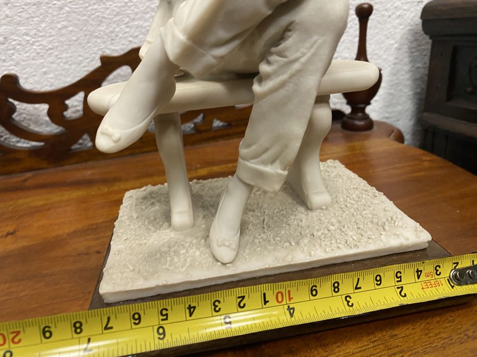 Италианска статуетка „Майка с дете“ A. Belcari, около 1980–1990 г.