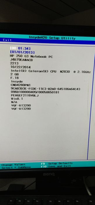 HP250 G3 материнская плата