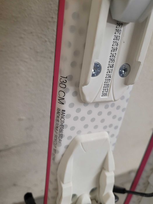 Детски ски с щеки