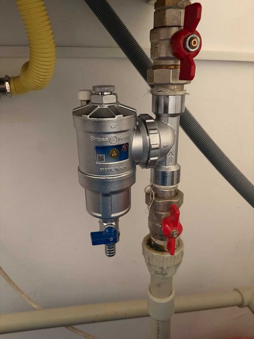 Газов котел Immergas VICTIX PRO 55 kW в пакет с работеща отоплителна система