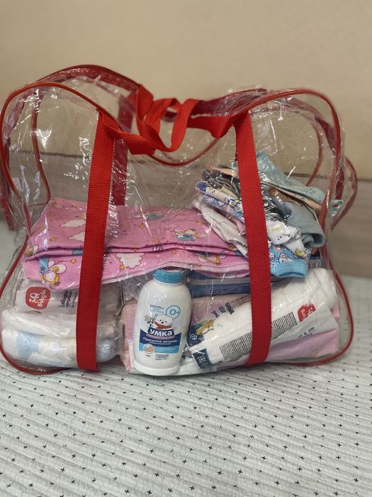 Сумка в роддом готовая