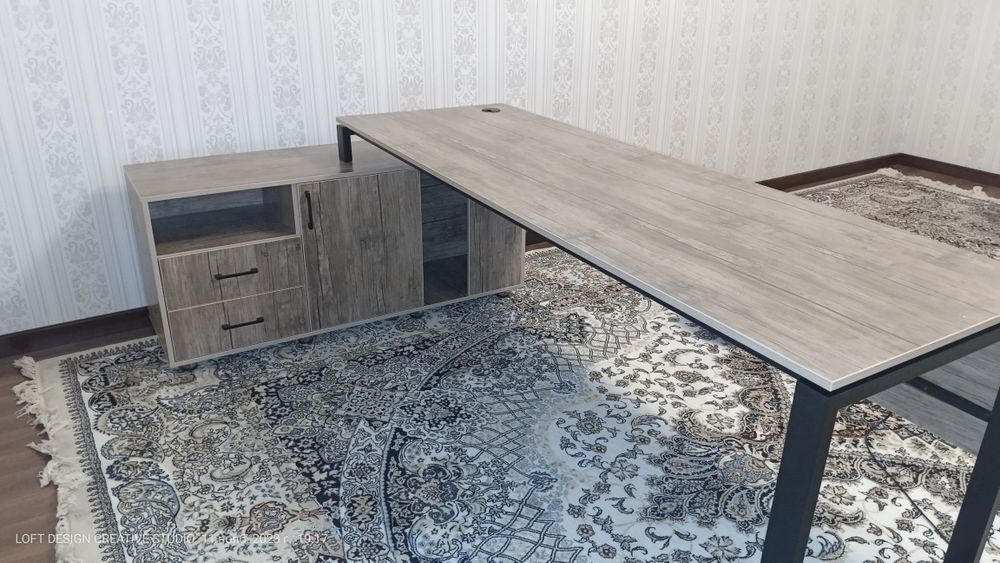 Стол стул кресло стеллаж шкаф комплект директорский