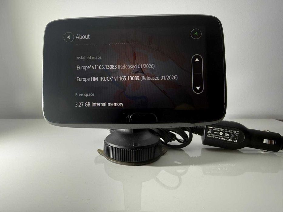 GPS Camion Tir Tomtom 5200 WIFI NAV5 harta Europa HM TRUCK v1165.13089