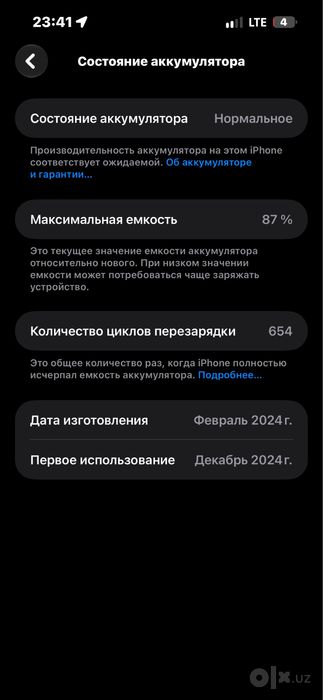 Iphone 15 pro max 87% ideal 256gb