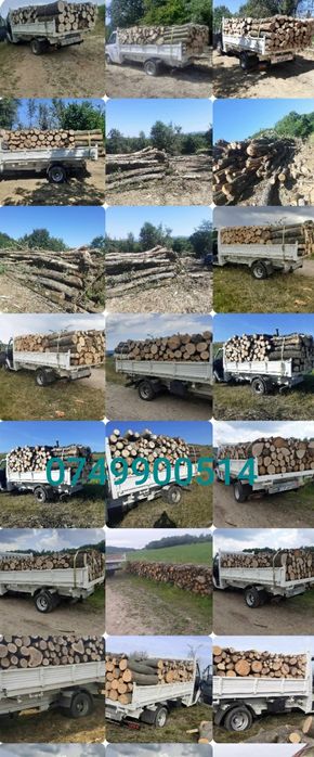 Lemne de foc la 350 lei metru esență tare cu transport gratuit