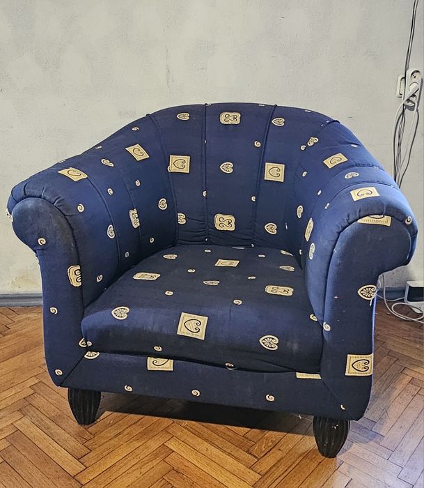 Мебели антикварни - диван, фотьойли /2 бр./ и лежанка