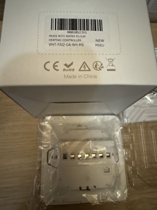 MOES termostat smart WiFi pentru încălzire în pardoseală apă Tuya Alexa Google