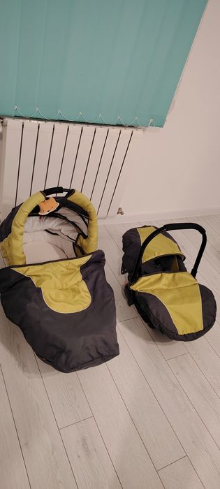 Carut bebelusi/copii 3 in 1, landou, scoica, sport