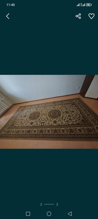 ковер продается, в хорошем состоянии, самовввоз