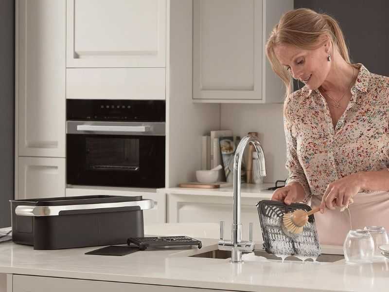 Двузонов Еър фрайър Ninja Foodi FlexDrawer AF500EU, 10.4L, Черен