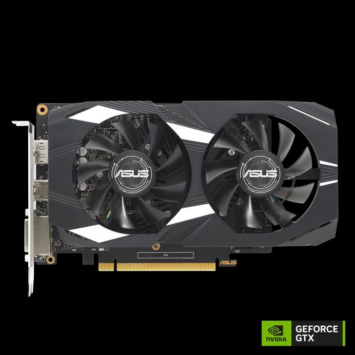 Placa video gaming ASUS Dual GTX 1650 OC Edition 4GB GDDR6 EVO