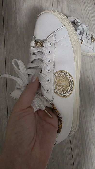 Sneakers Versace JC cu auriu