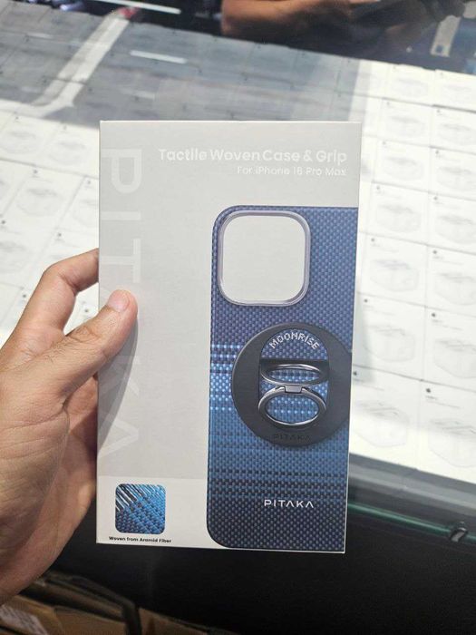Pitaka Tactile Woven Case & Grip для iPhone 16 Pro Max. Есть доставка