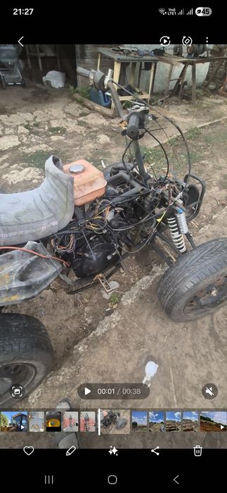 Copie yamaha raptor 350 cc merge impecabil.