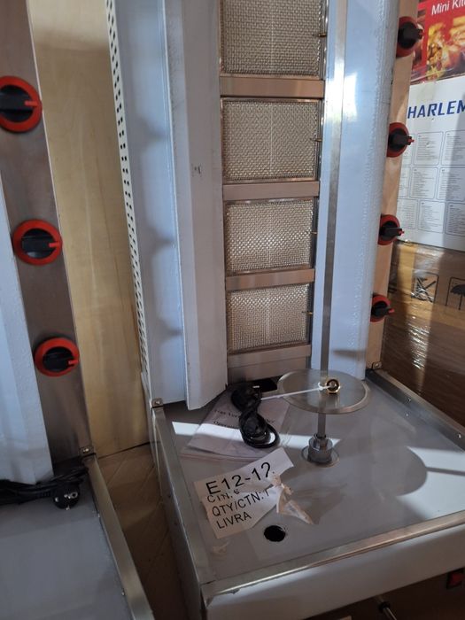 Дюнер машина на газ професионален- CE с долен мотор-