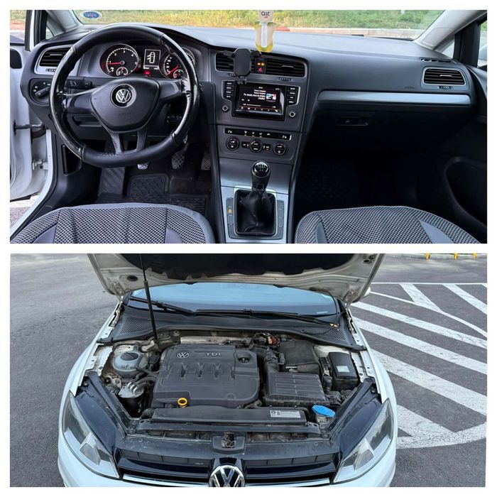 Volkwagen Golf 7, 2015, euro 6, 1,6 TDI 110 cai