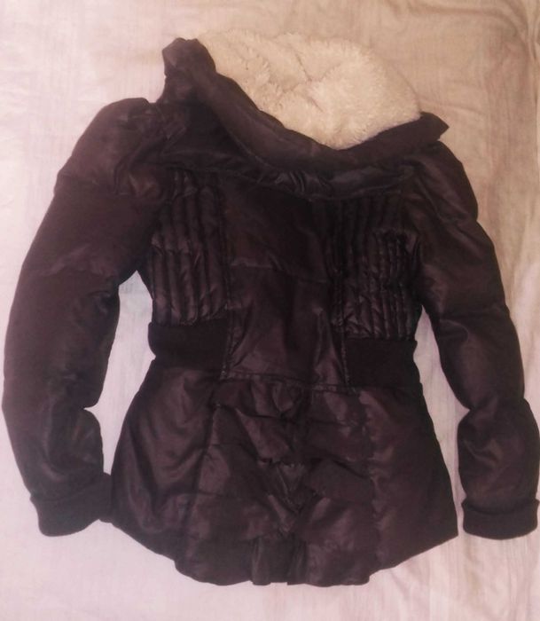 Geaca cu puf originala JUICY COUTURE, mar XS și S, foarte frumoasa, calitativa