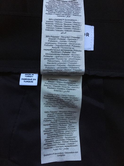 Selected femme - Pantaloni cu dunga