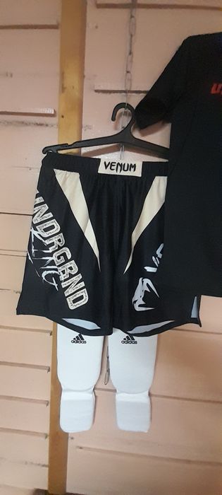 Спорт, набор, перчатки, шорты