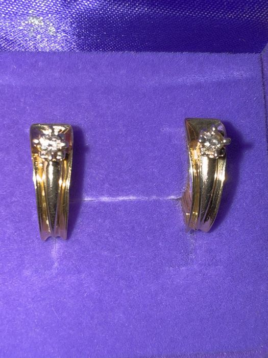 Бриллиантовые серьги