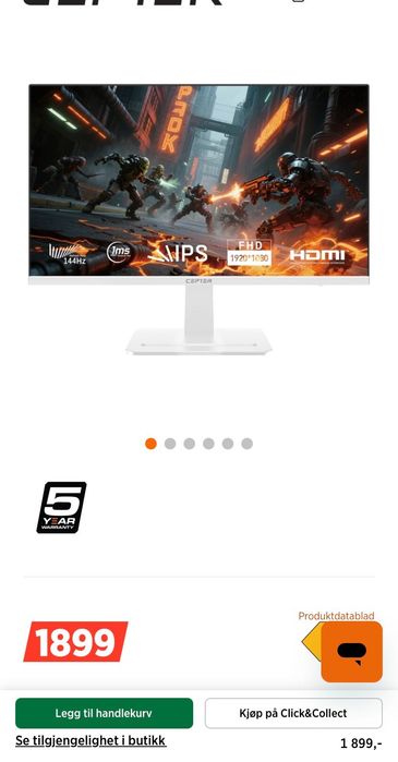 Монитор Cepter Alpha X3 V2 24 Full HD