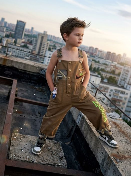 комбинезон для детей от 2 до 6 лет.