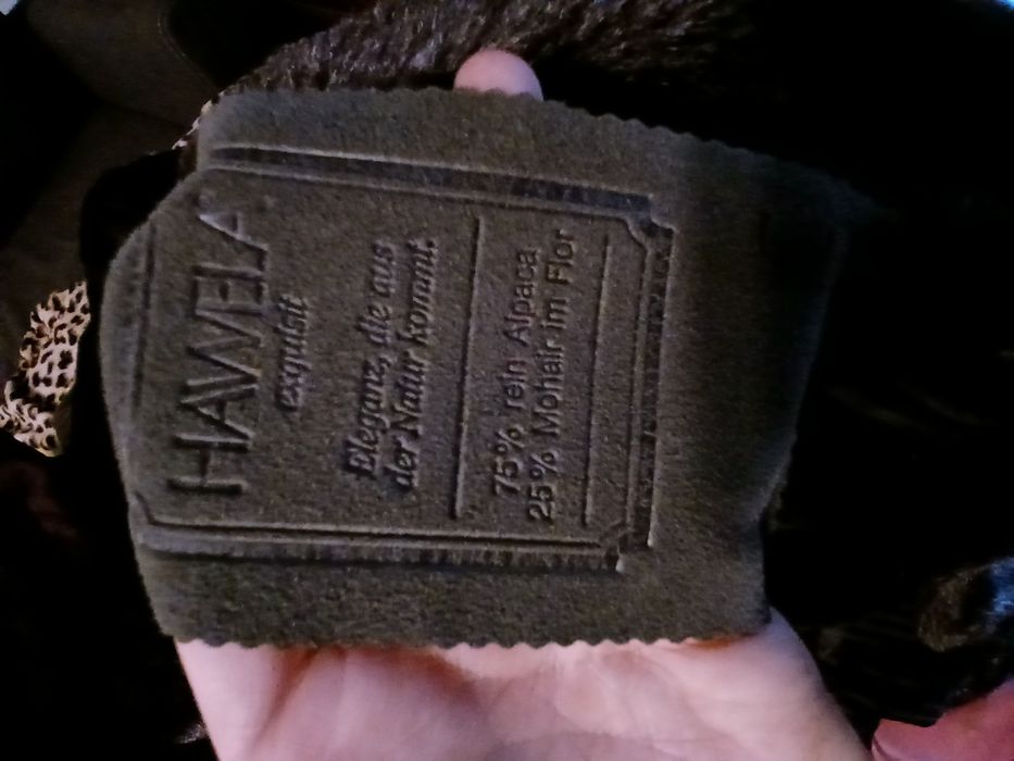 Blana alpaca impecabila