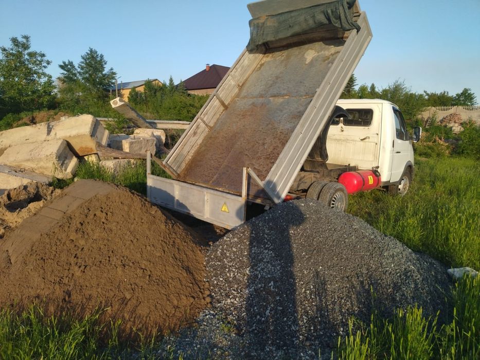 Вывоз мусора. Газель самосвал до 3х тонн